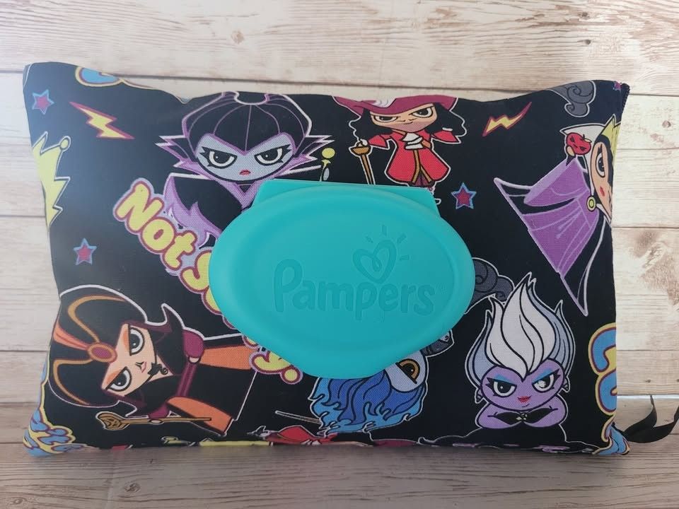 Villains Pampers Wipes Cover