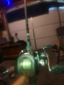 Abu Garcia promax reel and graphite rod