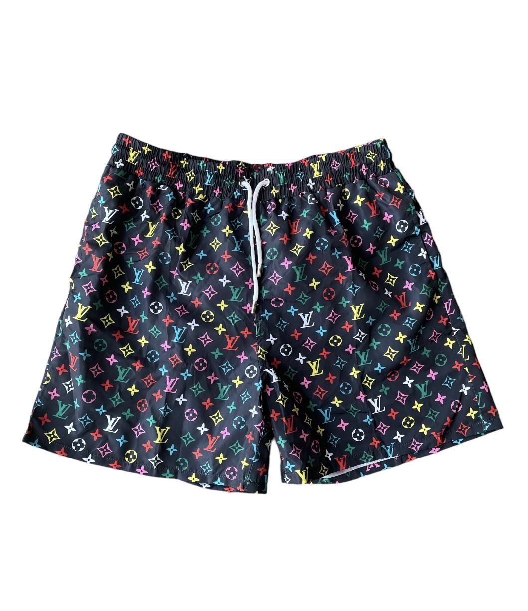 Louis Vuitton, Swim, Brand New Louis Vuitton Multicolor Monogram Board  Shorts For Sale