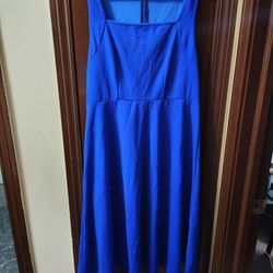 Royal Blue XL Dress