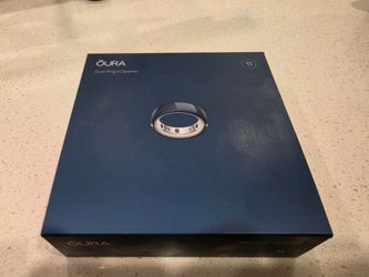 Oura Ring 4 Ceramic Midnight Navy Size11