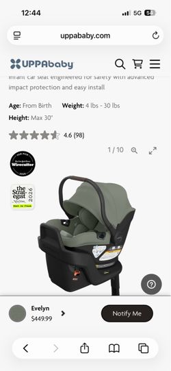 Infant car seat