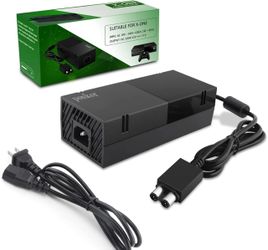 Ponkor Power Supply for Xbox One, AC 100-240V Power Supply Adapter with Replacement Cable, Compatible with Xbox One 360