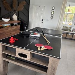 3-1 Ping Pong, Pool Table and Air Hockey
