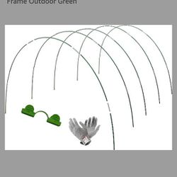 Greenhouse Hoops,25pcs Detachable Plant Stakes in Grow Garden Hoops Tunnel