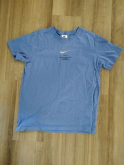Swoosh by Nike blue kids XL shirt