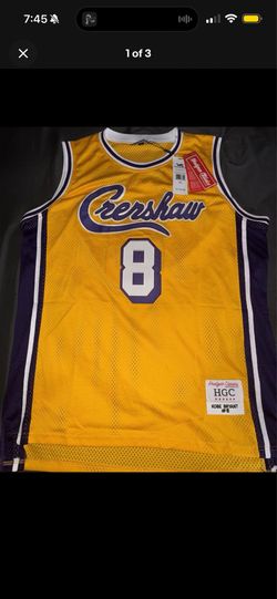 Kobe Bryant Lakers Crenshaw Jersey
