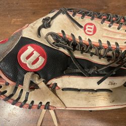 Wilson A2000 12.75 RHG PRO STOCK OUTFIELD GLOVE