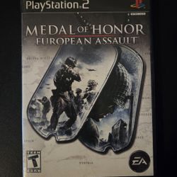 PS2 -Medal Of Honor European Assault