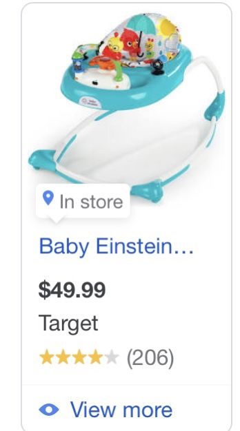 Baby Einstein walker