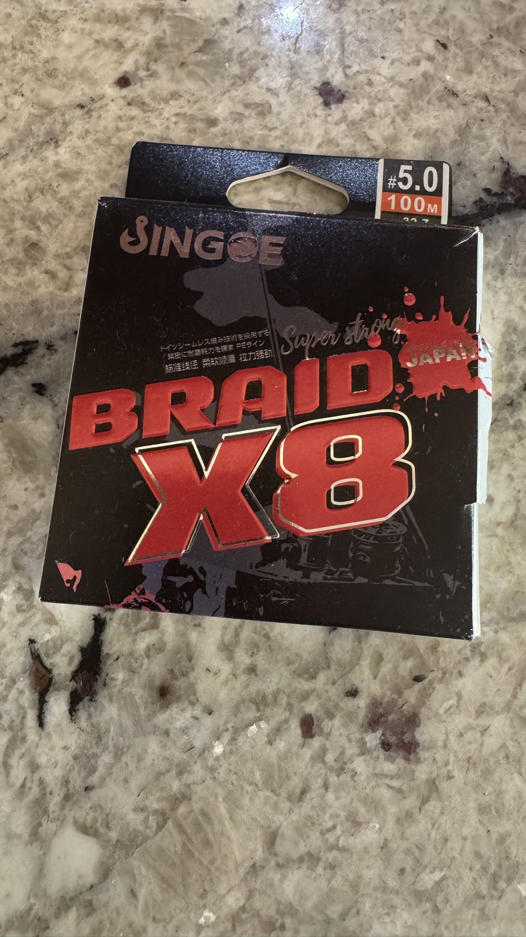 Fishing Line by X8, High Density, Strong Tension, Professional Grade,PE Fishing line