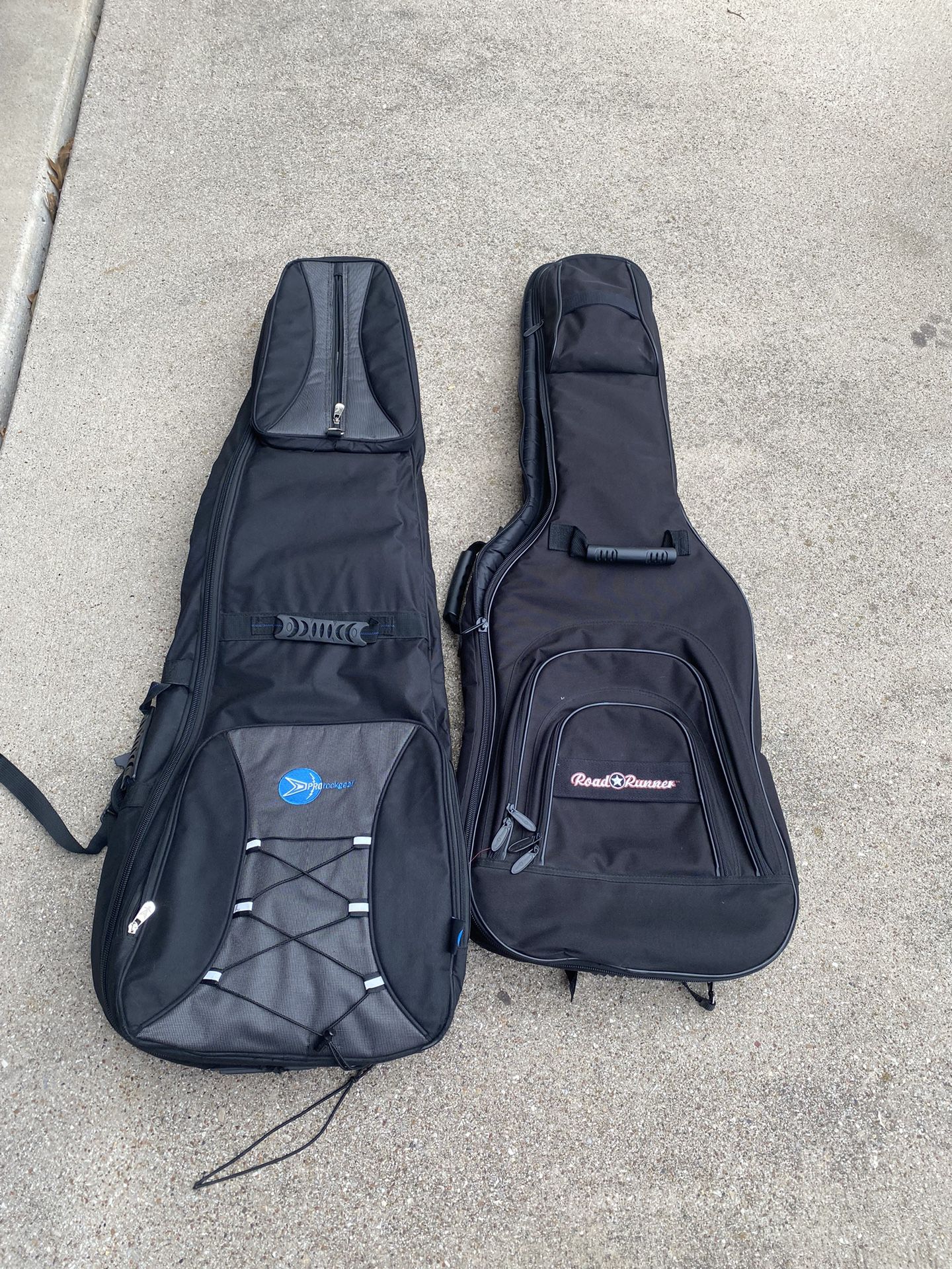 2 soft standard bass guitar travel bags $20 each