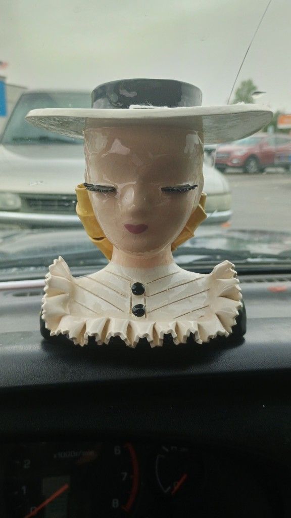 Lady Head Vase