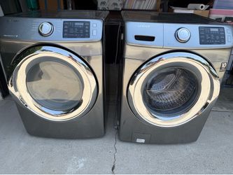 Samsung Washer and Dryer Set for Pickup in Long Beach
