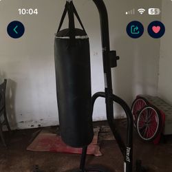 Punching Bag With Stand And Weights