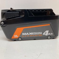 Ridgid R840040 18V Lithium-Ion Max Output 4.0ah Battery