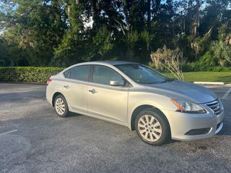 Nissan Sentra Silver 4-Door Sedan