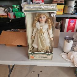 Limited edition collectible porcelain Doll