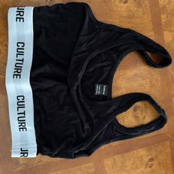 SHEIN woman’s workout top color black