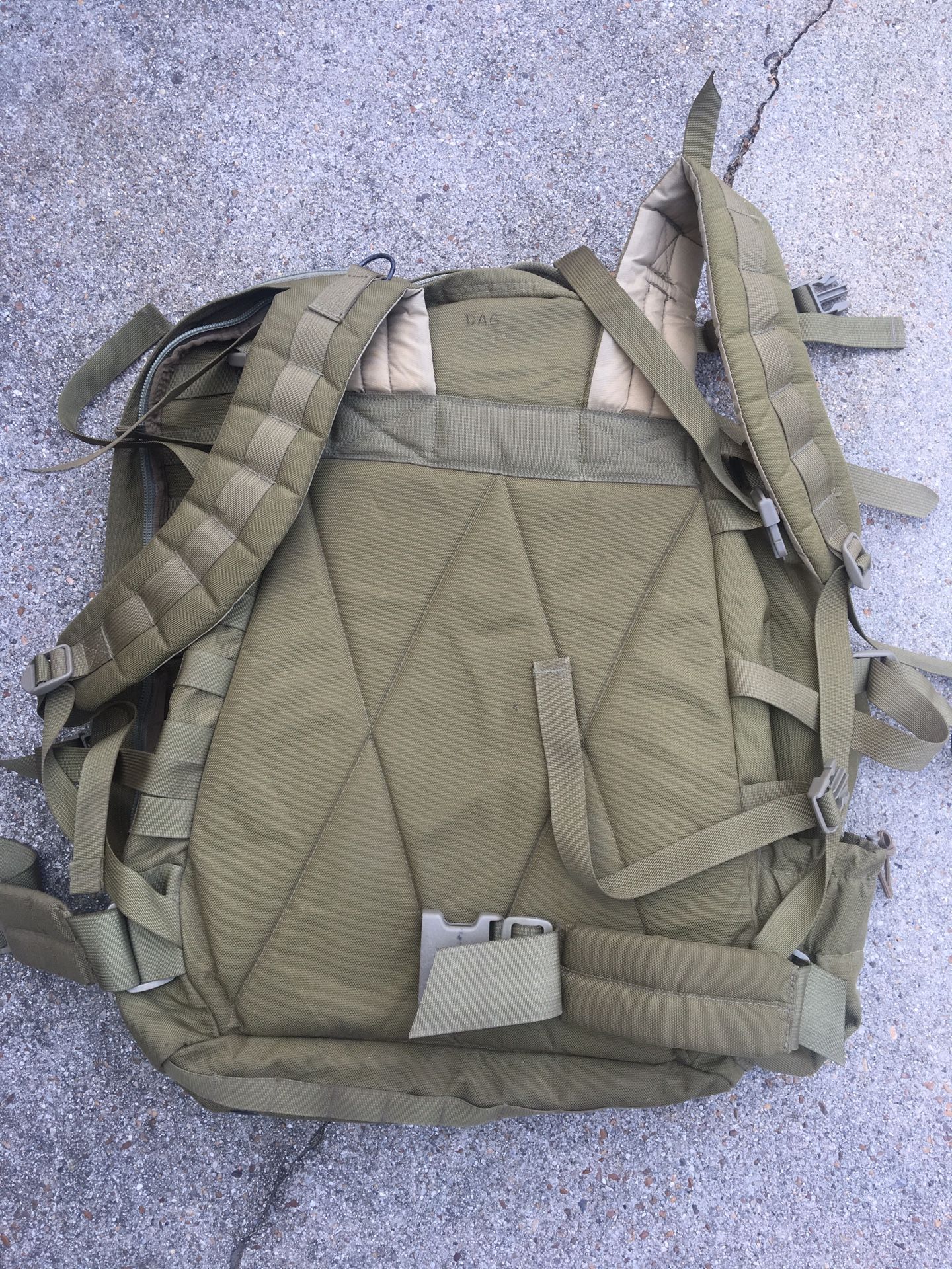TAG tactical assault gear pack backpack