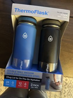 Brand New Thermoflask 24oz Bottles 2 Pack