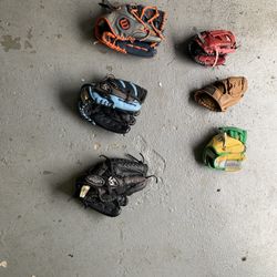 T-Ball & Little League Baseball Gloves