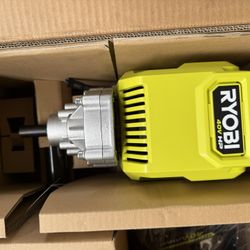 Máquina Para Acer Hoyos Ryobi De 40 Vol Batería De 5.0 Y Cargador 