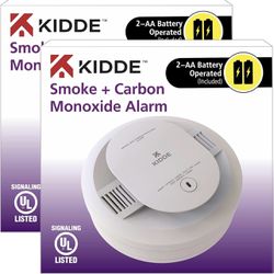 Kidde Smoke & Carbon Monoxide Detector - 2 Pack