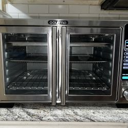Gourmia XL Digital Air Fryer Toaster Oven with Single-Pull French Doors