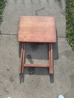 Folding Table Tea Coffee Snacks Breakfast Lunch Dinner Games Patio Foldable Desk