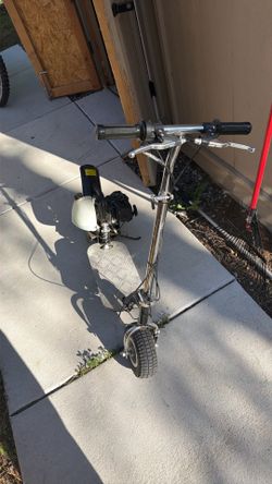 Gas scooter