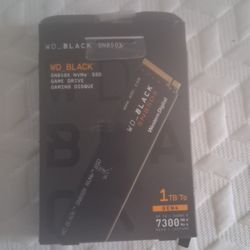 1TB WD BLACK SN850 SSD
