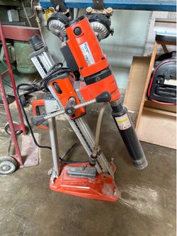 Husqvarna DMS 180 Diamond Core Drill Motor w/ Stand, 6" Capacity, 1800W