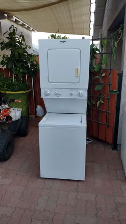 24 inch wide stackable washer gas dryer