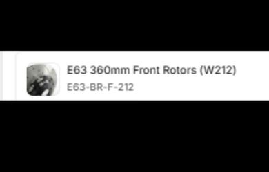ZAC E360mm Front Rotors