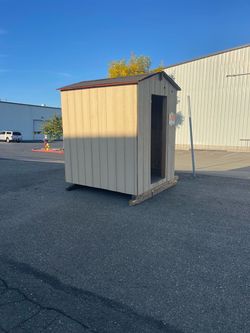 New wood shed
