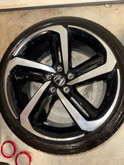 OEM Honda Accord Sport 19” Blade Wheels + Tires 5x114.3