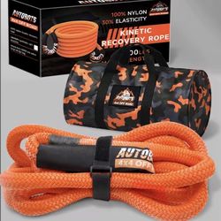 AUTOBOTS Kinetic Recovery Rope 1" x 20' (48,000lbs)