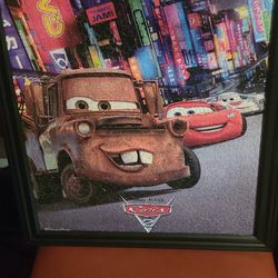 Cars 2 Puzzle Art