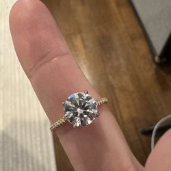 Lab Grown 2.52 Carat, E Color, VS1-clarity