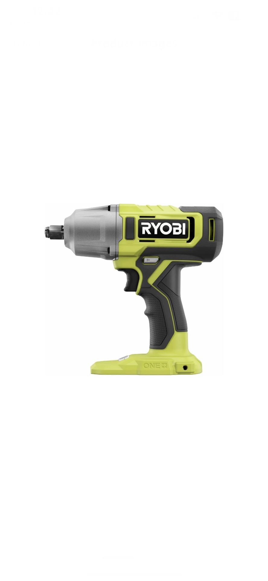 New Ryobi 18V ONE+ Cordless 1/2 in. Impact Wrench (TOOL ONLY) $100 Firm