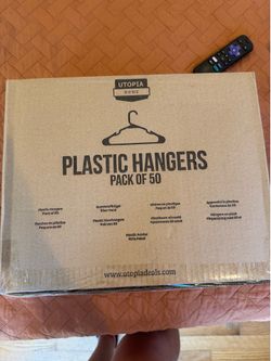Plastic hangers