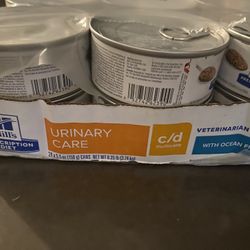 C/D Urinary Wet Cat Food Prescription 24 Cans