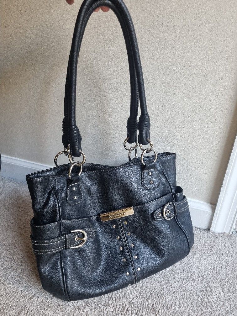 black Rosetti handbag