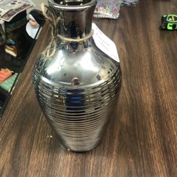 Chrome Vase