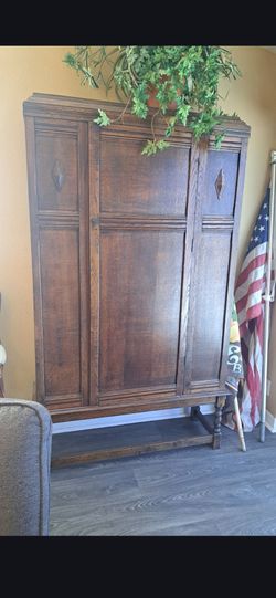 Oak wardrobe