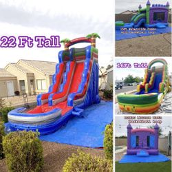 22Ft Waterslides 