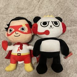 Ryan And Combo Panda Plush 