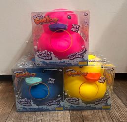 Jumbo Duck Squishy 🦆🩷💙💛