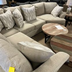 Cuddler Style Nice Sectional 